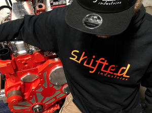 Shifted Industries - Shifted Industries Retro Hoodie - Neon Orange