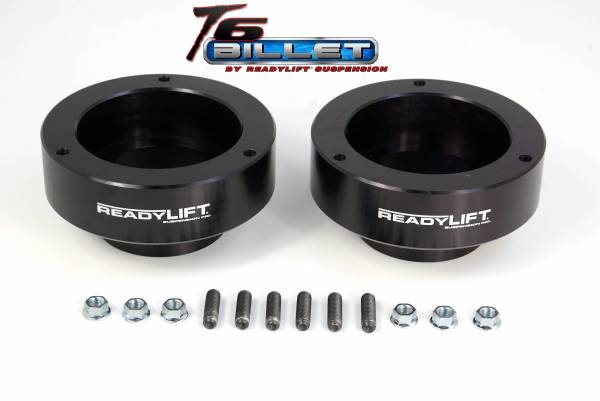 ReadyLift - ReadyLift 1994-13 DODGE-RAM 1500/2500/3500 2'' Leveling Kit T6 Billet Black T6-1090-K