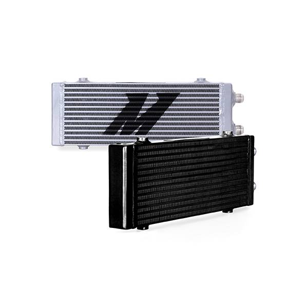 Mishimoto - Mishimoto Universal Dual Pass Bar & Plate Oil Cooler MMOC-DP-MBK