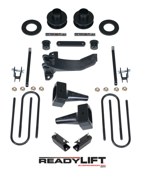 ReadyLift - ReadyLift 2011-16 FORD F250/F350/F450 2.5'' SST Lift Kit with 5'' Rear Tapered Blocks 69-2511TP