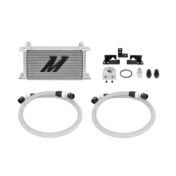 Mishimoto - Mishimoto Jeep Wrangler JK Oil Cooler Kit MMOC-WRA-07