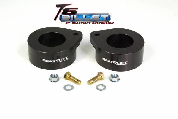 ReadyLift - ReadyLift 2007-17 JEEP JK 2'' Coil Spring Spacer Leveling Kit T6 Billet Black T6-6092-K