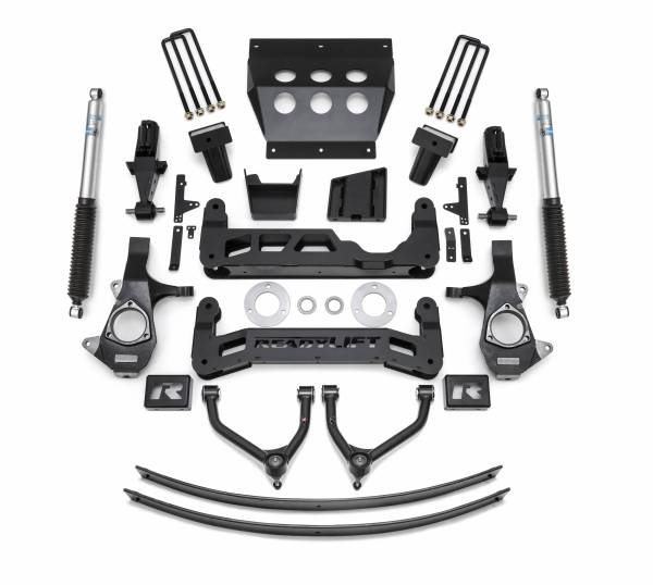 ReadyLift - ReadyLift 2014-2018 9'' Lift Kit for Aluminum OE Upper Control Arms with Bilstein Shocks 44-3490