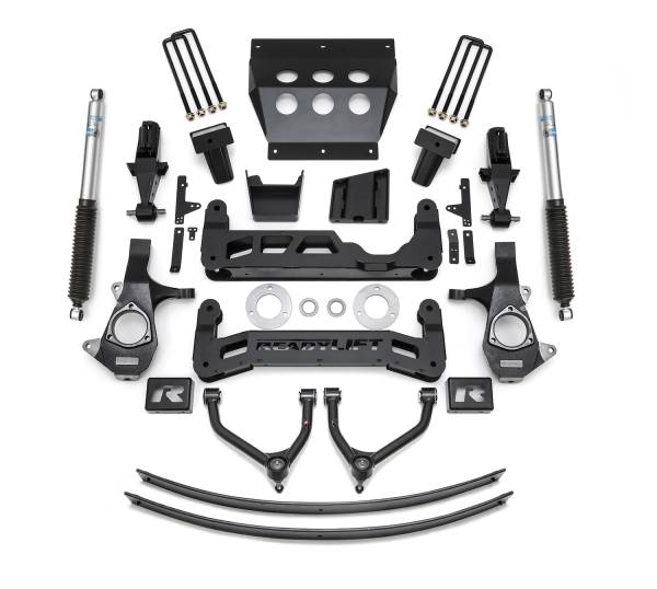 ReadyLift - ReadyLift 2014-2018 9'' Lift Kit for Cast Steel OE Upper Control Arms with Bilstein Shocks 44-3491