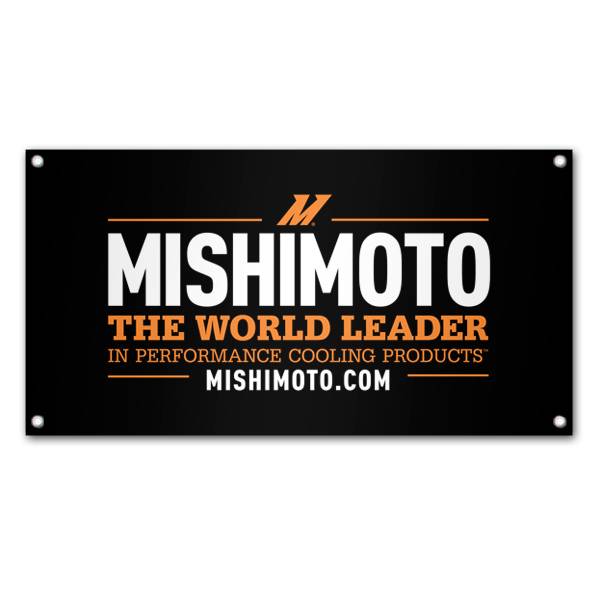 Mishimoto - Mishimoto Mishimoto Promotional Banner, World Leader MMPROMO-BANNER-WLDRMD