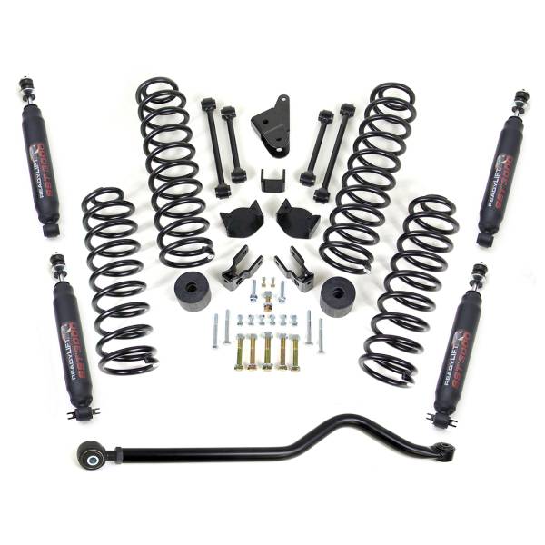 ReadyLift - ReadyLift 2007-17 JEEP JK 4'' SST Coil Spring Lift Kit with Adj Track Bar  SST3000 Shocks 69-6403