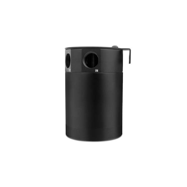 Mishimoto - Mishimoto Mishimoto Compact Baffled Oil Catch Can, 3-Port MMBCC-MSTHR-BK