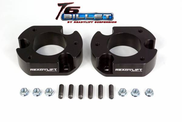 ReadyLift - ReadyLift 2004-14 FORD F150 2.5'' Leveling Kit T6 Billet Black T6-2058-K