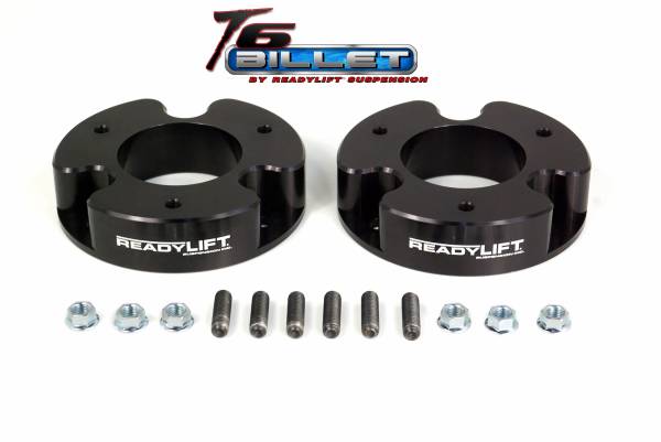 ReadyLift - ReadyLift 2004-07 NISSAN ARMADA/TITAN 2'' Leveling Kit T6 Billet Black T6-4000-K