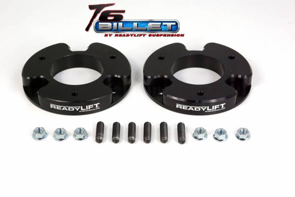 ReadyLift - ReadyLift 2004-13 NISSAN ARMADA/TITAN 1.5'' Leveling Kit T6 Billet Black T6-4010-K