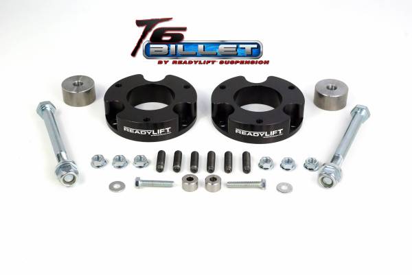 ReadyLift - ReadyLift 2005-16 TOYOTA TACOMA 2.25'' Leveling Kit T6 Billet Black T6-5055-K