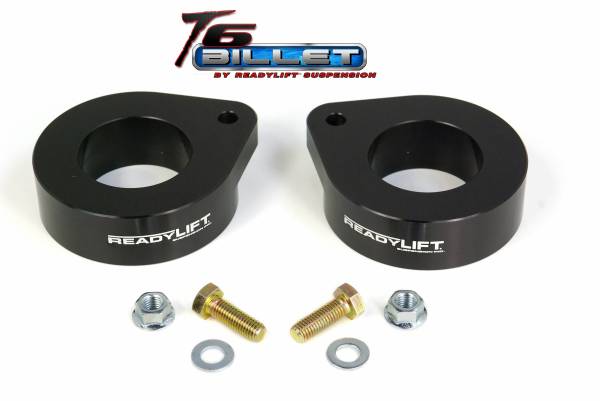 ReadyLift - ReadyLift 2007-17 JEEP JK 1.5'' Coil Spring Spacer Leveling Kit T6 Billet Black T6-6091-K