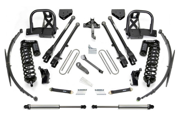 Fabtech - Fabtech K2068DL 8" 4 Link Lift Kit W/ Dirt Logic SS 4.0 Coilovers & Rear Dirt Logic SS Shocks