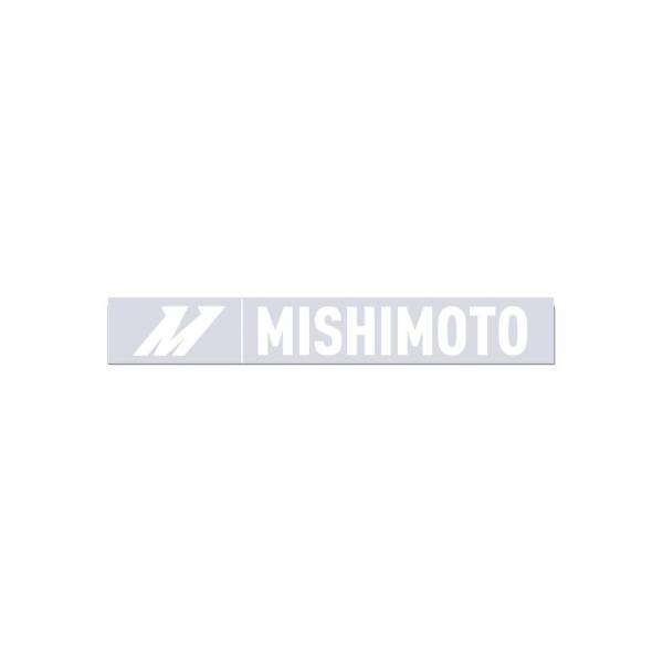 Mishimoto - Mishimoto Small Silver Mishimoto Decal, 1.5 x 10 MMPROMO-STK-SSM