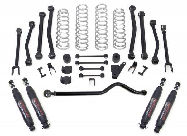 ReadyLift - ReadyLift 2007-17 JEEP JK 4'? Terrain Flex 8-Arm Lift Kit with SST3000 Shocks 69-6409