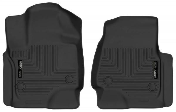 Husky Liners - Husky Liners 18-22 Ford Expedition / 18-19 Lincoln Navigator X-Act Contour Black Front Floor Liners - 54651