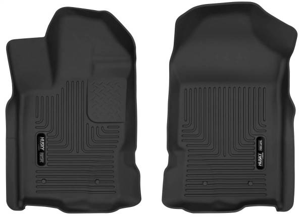 Husky Liners - Husky Liners 2019+ Ford Ranger Black Front Floor Liners - 54701