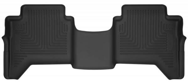 Husky Liners - Husky Liners 2019 Ford Ranger SuperCrew Cab X-Act Contour Black Floor Liners (2nd Row) - 54711