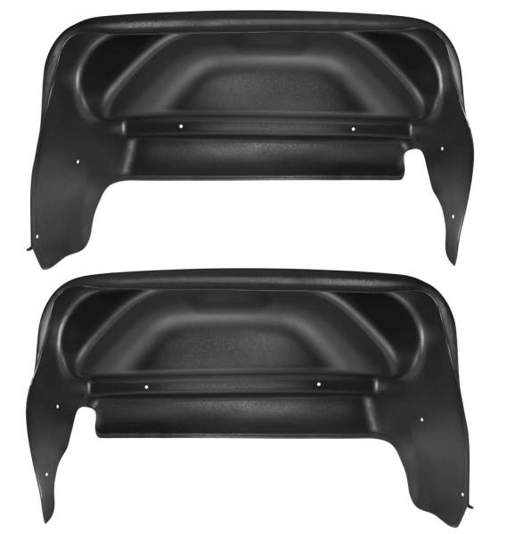 Husky Liners - Husky Liners 14-17 GMC Sierra Black Rear Wheel Well Guards - 79031