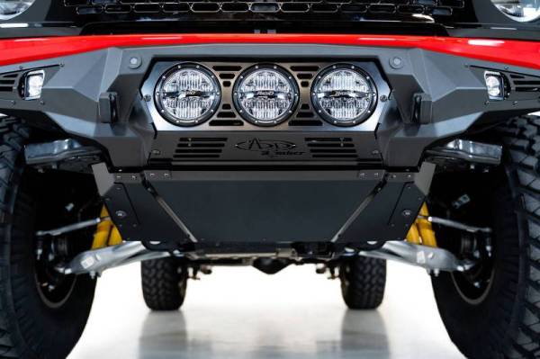 Addictive Desert Designs - Addictive Desert Designs 21-22 Ford Bronco Bomber Skid Plate (Use w/ Bomber Front Bumper) - AC23008NA03