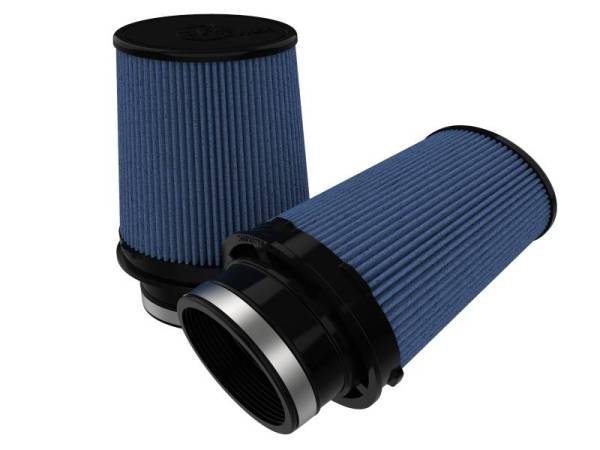 aFe - aFe Black Series Replacement Filter w/ Pro 5R Media 4-1/2x3IN F x 6x5IN B x 5x3-3/4 Tx7IN H - (Pair) - 24-90111-MA