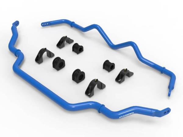 aFe - aFe 16-21 Infiniti Q50/Q60 3.0L (tt) Front and Rear Sway Bar Set Blue - 440-711001-L