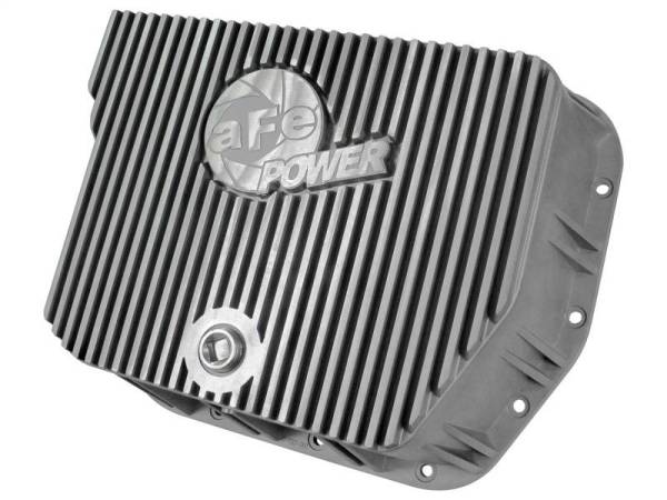 aFe - aFe Power Cover Trans Pan Machined Trans Pan 2006 Dodge RAM 5.9L Cummins - 46-70050