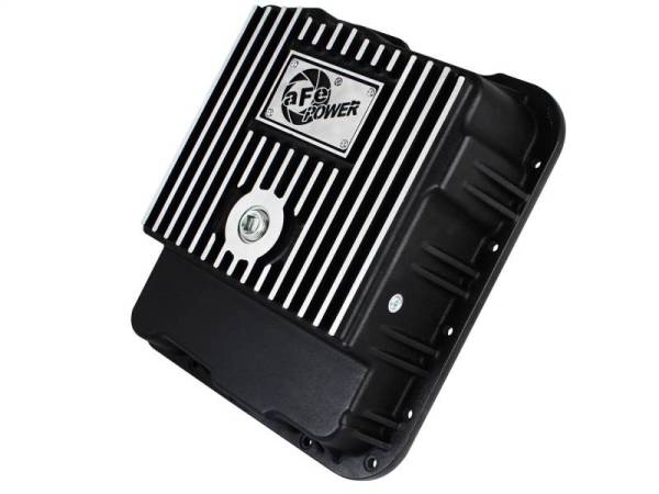 aFe - aFe Transmission Pan (Black w/ Machined Fins) GM Trucks 99-16 (4L60-E/4L60E/4L65E/4L70E/4L75E) - 46-70242