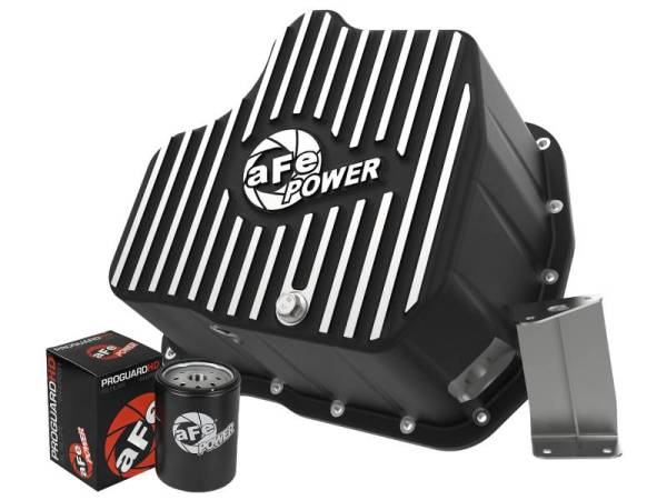 aFe - AFE Pro Series Deep Engine Oil Pan 01-10 GM Duramax V8-6.6L (td) - 46-70332