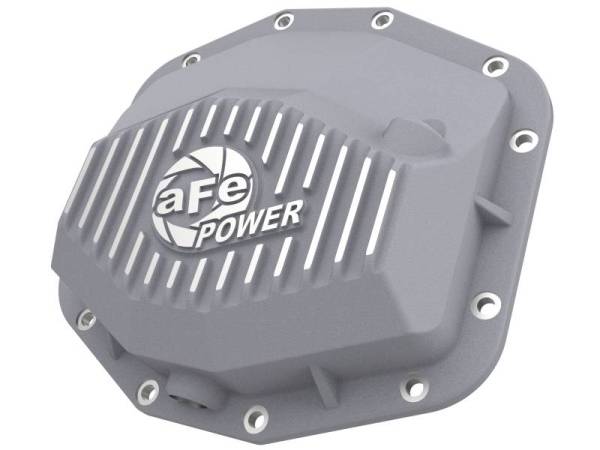 aFe - aFe 21-22 RAM 1500 TRX HEMI V8 6.2L(sc) Street Series Rear Differential Cover Raw w/ Machined Fins - 46-71280A