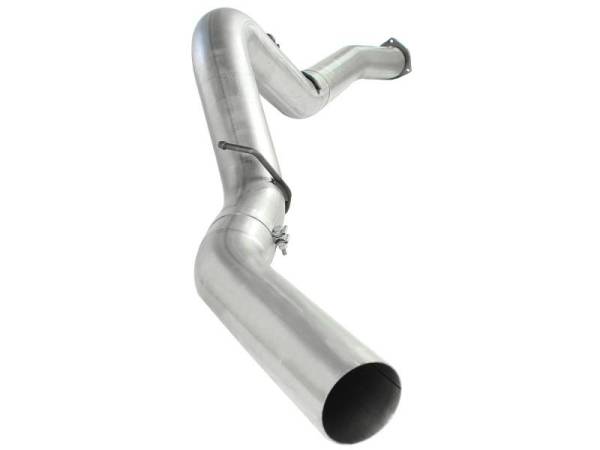 aFe - aFe ATLAS 5in Alum Steel DPF-Back Exhaust System 2007-10 GM Diesel Trucks V8-6.6L (td) - 49-04040