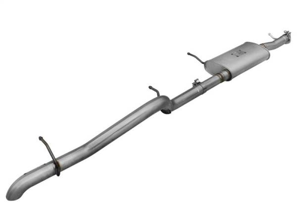 aFe - aFe Scorpion Exhaust System, Cat Back Aluminized Hi-Tuck 07-14 Jeep Wrangler JK Unlimited V6 3.6/3.8 - 49-08040