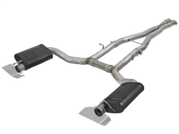 aFe - aFe MACH Force-Xp 304 SS Cat-Back Exhaust 15-16 Dodge Challenger V8-5.7L - 49-32060