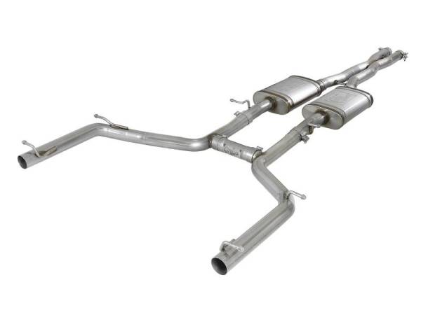 aFe - aFe MACH Force-Xp 2.5in 304 SS Exhaust 15-19 Dodge Charger / Chrysler 300 V6 3.6L - 49-32071