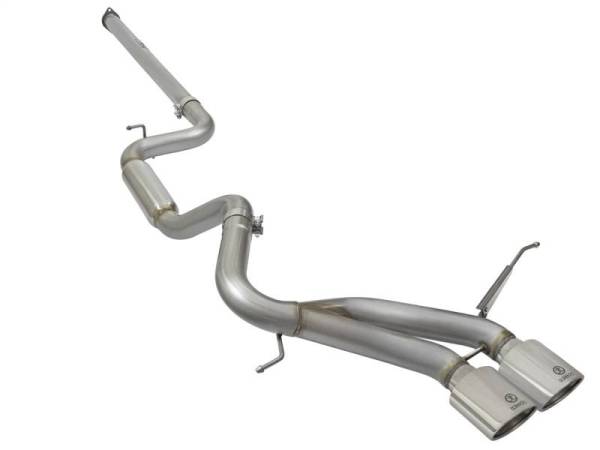 aFe - aFe POWER Takeda 3in 304 SS Cat-Back Exhaust w/ Polished Tips 13-17 Ford Focus ST L4-2.0L (t) - 49-33083-P