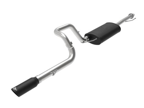 aFe - aFe MACHForce XP 2.5in 304-SS Exhaust Cat-Back w/ Black Tip 10-19 Toyota 4Runner V6-4.0L - 49-36040-1B