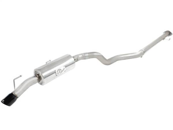 aFe - aFe Takeda Exhaust Cat-Back 304 Stainless Steel 11-14 Nissan Juke L4 1.6L (t) Black Tip - 49-36109-B