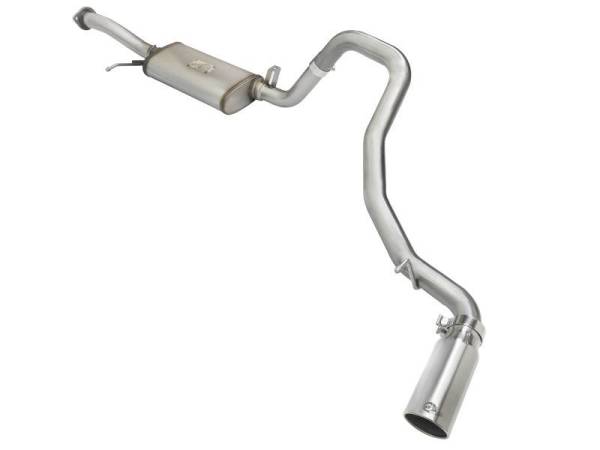 aFe - aFe MACH Force-Xp 2-1/2in Cat-Back Exhaust System w/ Polished Tip 01-19 Nissan Patrol V6 4.8L - 49-36115-P