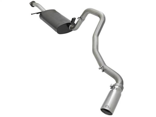 aFe - aFe MACHForce XP Exhaust Cat-Back SS-304 97-16 Nissan Patrol (Y61) I6-4.8L w/ Polished Tips - 49-36121-P