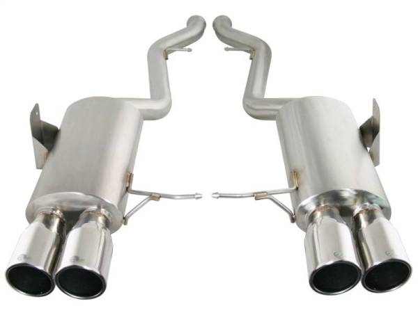 aFe - aFe MACHForce XP Exhaust Cat-Back SS-304 08-13 BMW M3 (E90) V8-4.0L - 49-36311-P