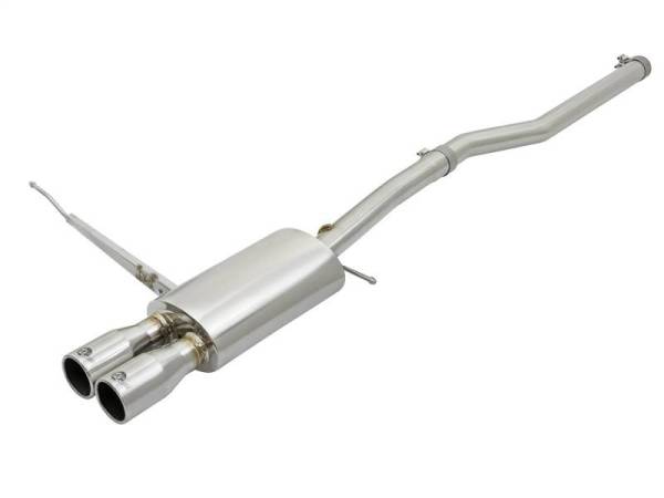 aFe - aFe MACHForce XP Exhausts Cat-Back SS-304 14-17 Mini Cooper S Hardtop 2-Door w/ Polished Tips - 49-36331-P