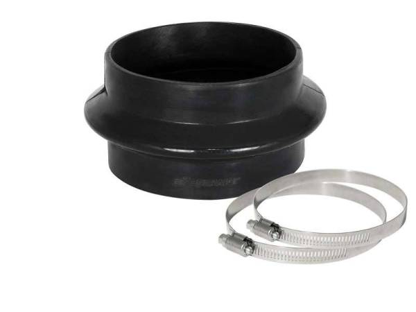 aFe - aFe Magnum FORCE Silicone Coupling Kit 4in ID x 2-1/2in L Straight Bellow-Coupler - Black - 59-00071