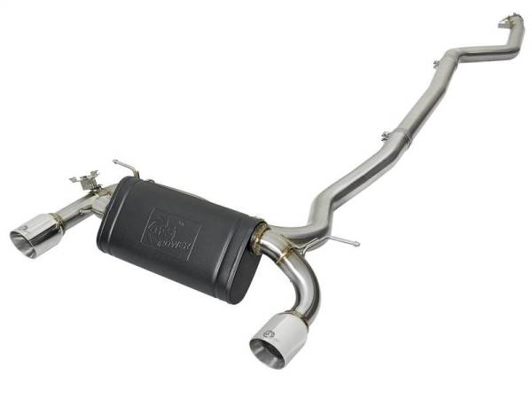 aFe - afe POWER MACH Force-Xp 16-17 BMW 340i/340ix/ 3.0L 304 SS Cat-Back Exhaust System - 49-36334-P