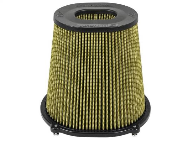 aFe - aFe Quantum Pro-Guard 7 Air Filter Inverted Top - 5in Flange x 9in Height - Oiled PG7 - 72-91129