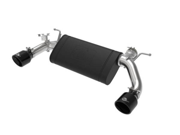 aFe - aFe MACHForce XP 3in to 2.5in 304 SS Axle-Back Exhaust w/ Black Tips 14-16 BMW M235i - 49-36348-B