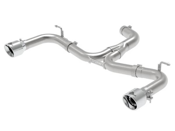 aFe - aFe MACH Force-Xp 3in to 2-1/2in Stainless Steel Axle-Back Exhaust - 15-17 Volkswagen GTI - 49-36417-P