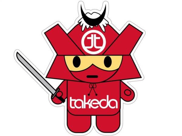 aFe - aFe Takeda Mascot Decal (4-1/2in x 4-1/2in) - TP-7003D