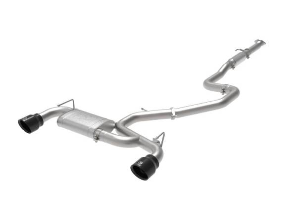 aFe - aFe Power Cat Back Exhaust - 19-20 Hyundai Veloster N L4-2.0L (t) - 49-37008-B