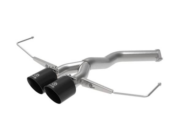 aFe - aFe Takeda 3in-2.5in 304 SS Axle-Back Exhaust w/ Black Tip 19-20 Hyundai Veloster I4-1.6L(t) - 49-37012-B