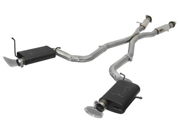 aFe - aFe MACHForce XP 12-17 Jeep Grand Cherokee WK2 SRT8 V8-6.4L 304SS Cat-Back Exhaust System - 49-38059